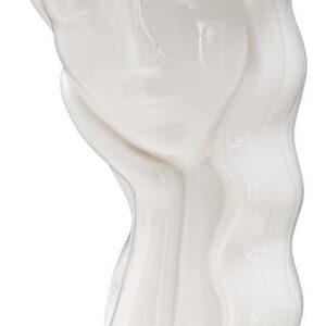 Bílá porcelánová váza Mauro Ferretti Cute Woman. Nejlepší vtipy na světě na každý den.