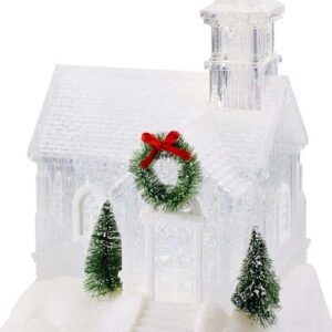 Bílá světelná dekorace s vánočním motivem Chapelle – Markslöjd. Nejlepší vtipy na světě na každý den.
