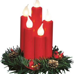 Červená světelná dekorace s vánočním motivem Hanna – Markslöjd. Nejlepší vtipy na světě na každý den.