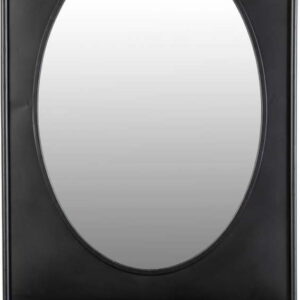 Nástěnné zrcadlo s poličkou 50x80 cm Pascal – White Label. Nejlepší vtipy na světě na každý den.