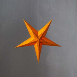 Oranžová vánoční dekorace Star Trading Diva