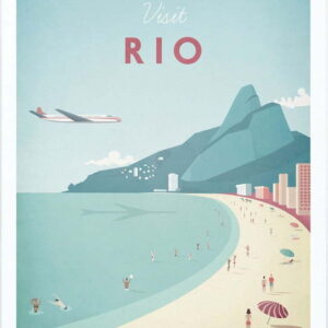 Plakát Travelposter Rio