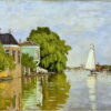 Reprodukce obrazu Claude Monet - Houses on the Achterzaan