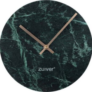 Zelené nástěnné mramorové hodiny Zuiver Marble Time. Nejlepší vtipy na světě na každý den.
