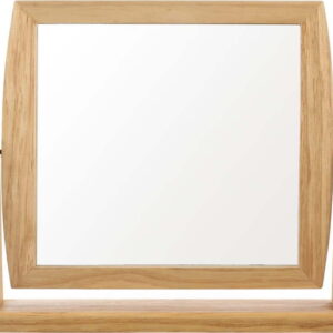 Zrcadlo s dřevěným rámem 33x27 cm – Premier Housewares. Nejlepší vtipy na světě na každý den.