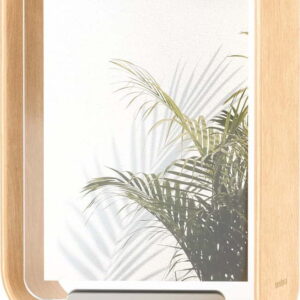 Dřevěný stojací rámeček v přírodní barvě 19x24 cm Bellwood – Umbra. Nejlepší vtipy na světě na každý den.